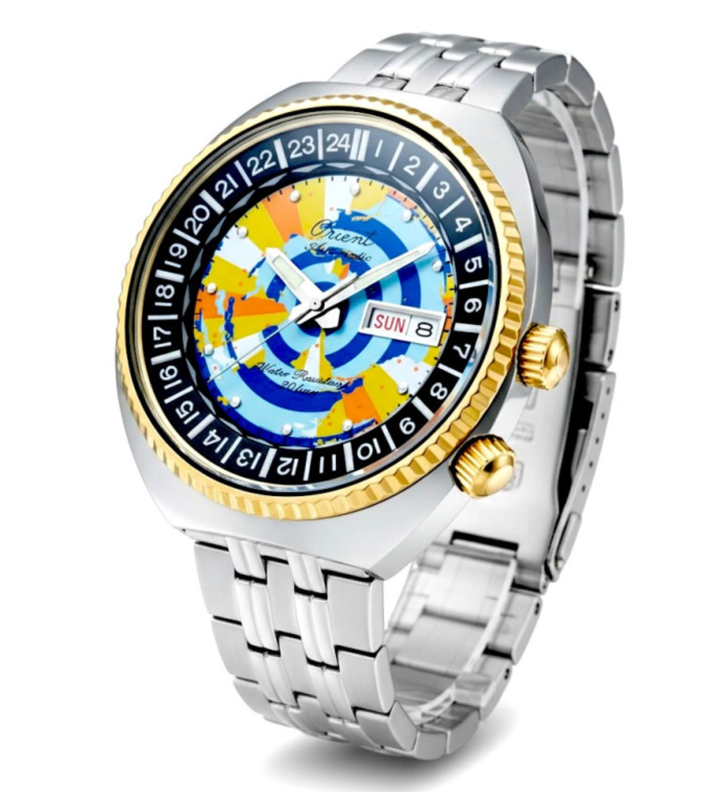 Orient RA-AA0E08Y39B Revival World Map 75th Anniversary